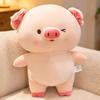 40cm Squishy Pig Doll Down Cotton Stuffed Kawaii Piggy Animal Plushie Sleeping Companion Present