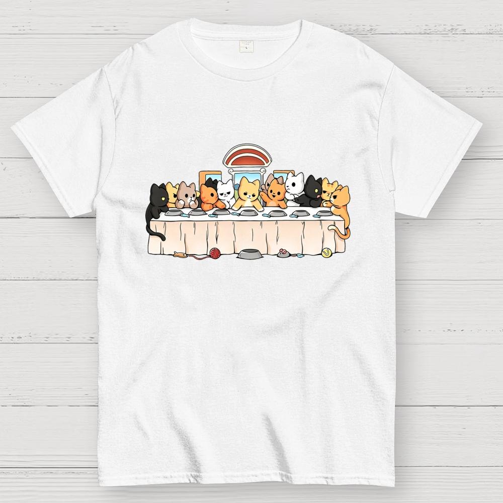 Last Dinner Kittens Cotton Casual Cool Loose T-Shirt