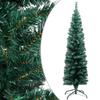 VidaXL Slim Artificial Christmas Tree with Stand Green 150 Cm PVC