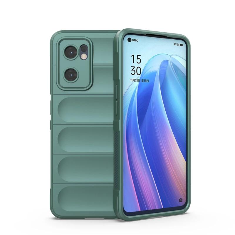 Чехол для OPPO Reno7 Reno 7 Pro 5g Global Back Cover Phone Case Liquid Silicone Anti Fall Shockproof Armor Cases Funda Coque