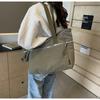 Японский стиль Многокарманные сумки через плечо для женщин Большая вместимость Нейлоновая ткань Женские сумки-тоут Простая женская сумка для покупок на молнии