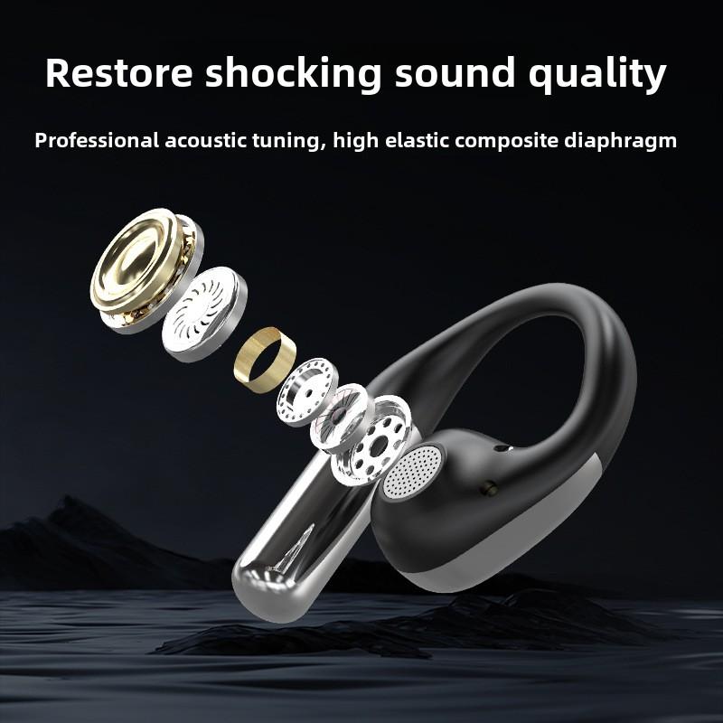 Умный экран с открытым ухом ЖК-дисплей с шумоподавлением Гарнитура OWS Sports Bluetooth Гарнитура