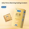Durex Fetherlite Warming Condom Thermal Ultra-thin 12Pcs/Box Lubricating Thermal Ultra-thin