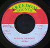 7-дюймовая пластинка MIKEY JAH SON MC NEIL Blood Of The Wicked 001 Freedom Sounds 1976 UK Регги Ска Даб Б/у