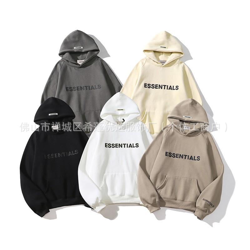 Mens Hooded Zip-Up Sweatshirt With Letter Print Loose Fit Cotton Pullover Winter Daily Wear