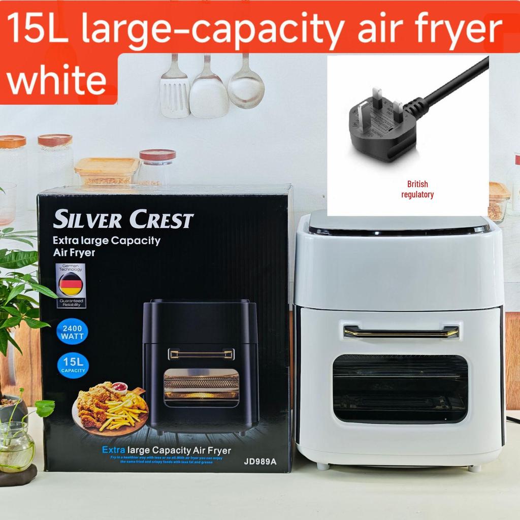 Умная аэрофритюрница 6 л с сенсорным экраном - Автоматическая электрическая фритюрница и духовка большой емкости для картофеля фри