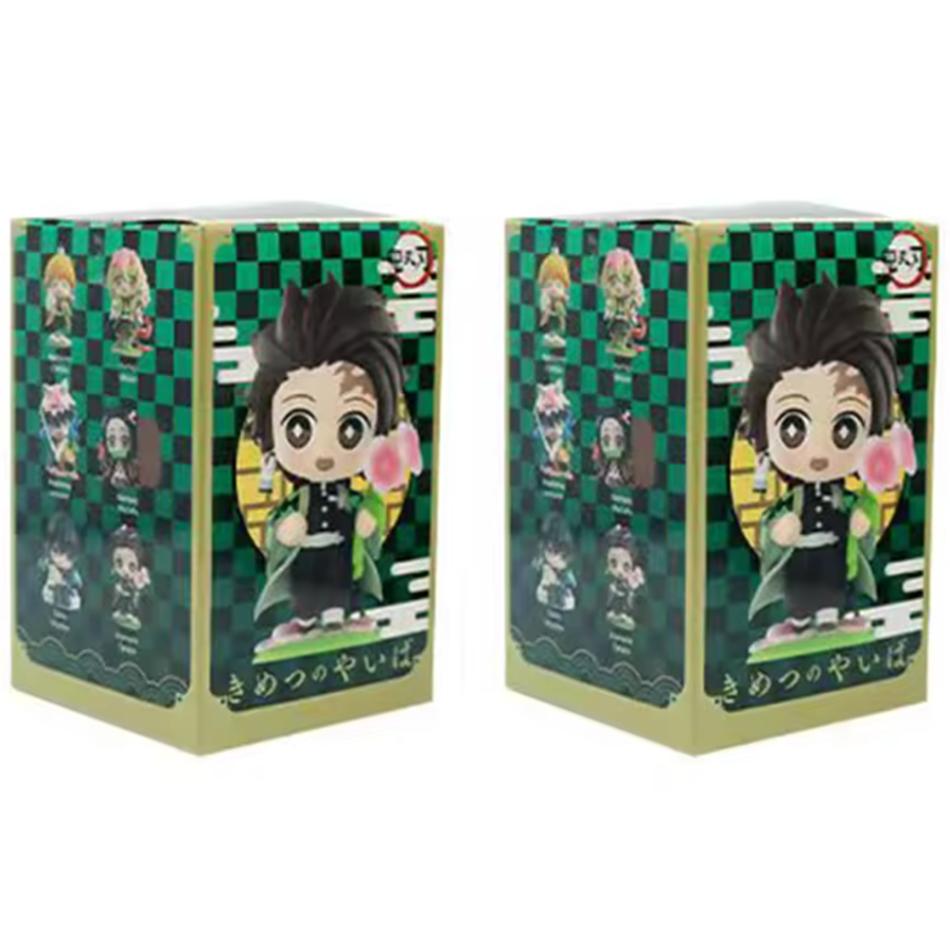 Новая Mystery Box Demon Slayer Аниме Фигурки-сюрпризы Blind Box Камадо Незуко Танджиро Хашибира Иноске Коробка-сюрприз Подарок на День Рождения Высокое Качество