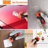 Plastic Scraper with 100/200 Plastic Blades Multipurpose Window Scraper Non-Scratch Scraper for Removing Stickers Decals Glue