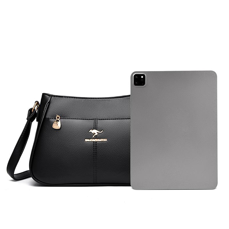 Модная женская сумка кроссбоди, повседневная ретро сумка через плечо, текстура мягкой кожи, женская модная простота, европейский тренд ретро