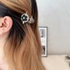 Korean Luxury Fully-Bejeweled Heart-Shaped Hair Clip, New and Niche Design for Women, High-Quality and Exquisite Hairpin