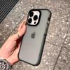 Совместимо с Apple IPhone 16 Pro, IPhone XR Прозрачный Защитный Чехол, Чехол для Телефона IPhone 14 Plus, IPhone 17 Pro Матовый Чехол с Большим Отверстием 12