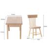 Dolls House Miniature 1:12 Scale Wood Bedroom Furniture Set Suite Table Chairs