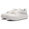 Li Ning Puff Platform универсальные удобные простые нескользящие низкие кроссовки женские кроссовки белые серые AZGU012-1