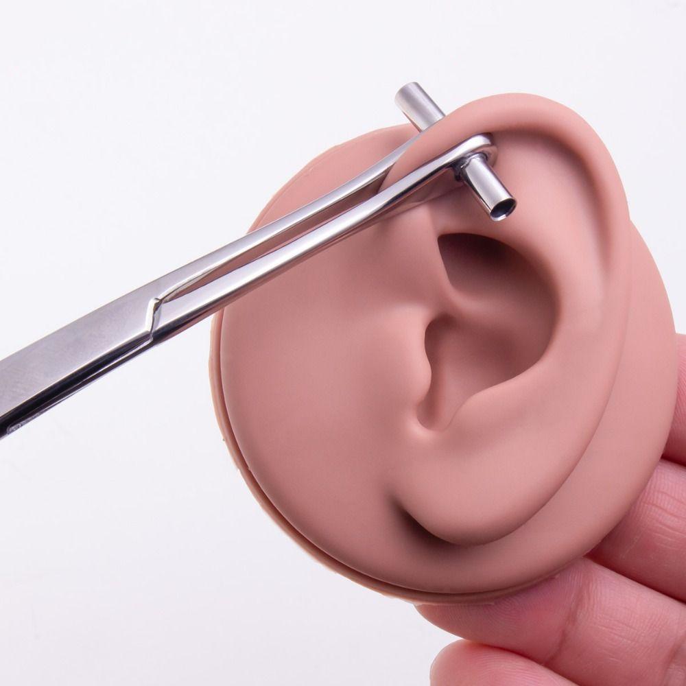 Инструменты для пирсинга Нержавеющая сталь Зажим для пирсинга Инструмент для пирсинга тела Щипцы для пирсинга Пирсинг кожи