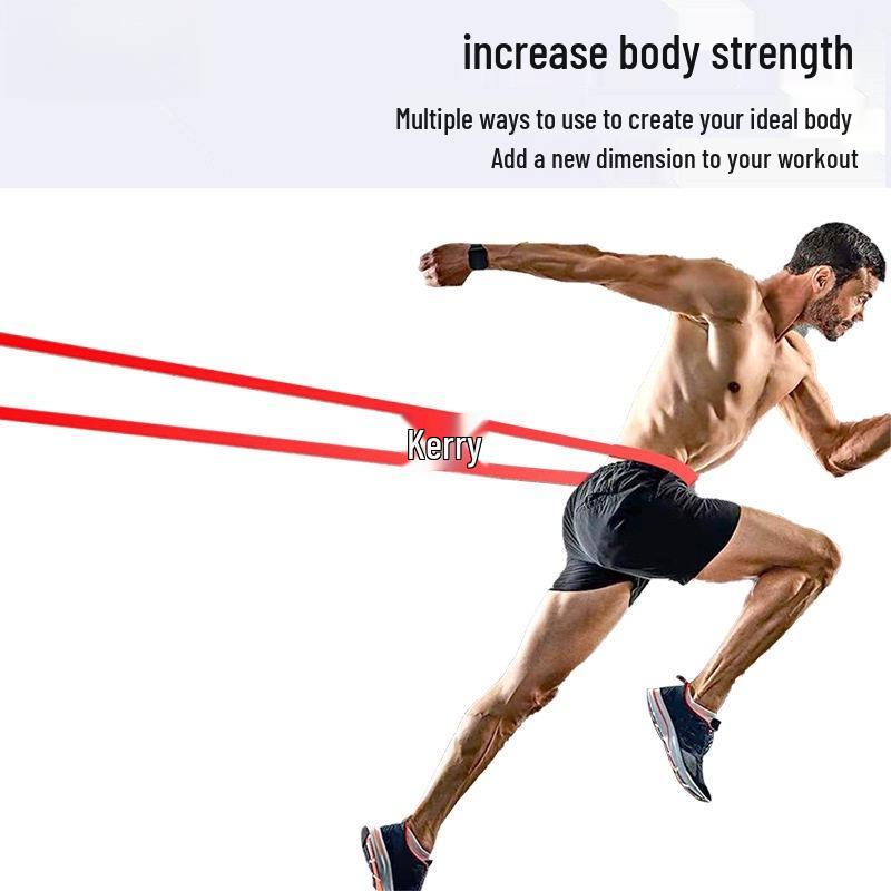 New Silicone Resistance Bands for Yoga & Chest Workouts