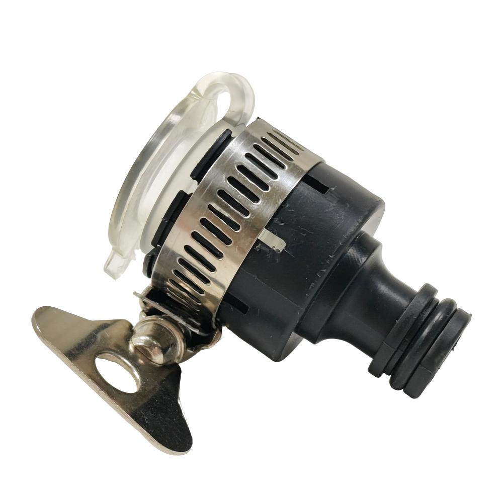 Black Diamond High-Pressure Household Straight Spray Water Gun with QP4102 Water Pipe Joint Set Car Cleaning Tool