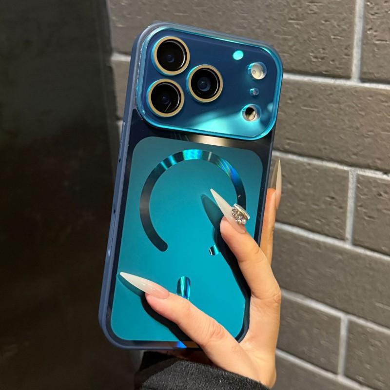 Phone Case IPhone 16 Pro 15 Plus 14 17 Max Matte Magnetic Shockproof Soft Cover
