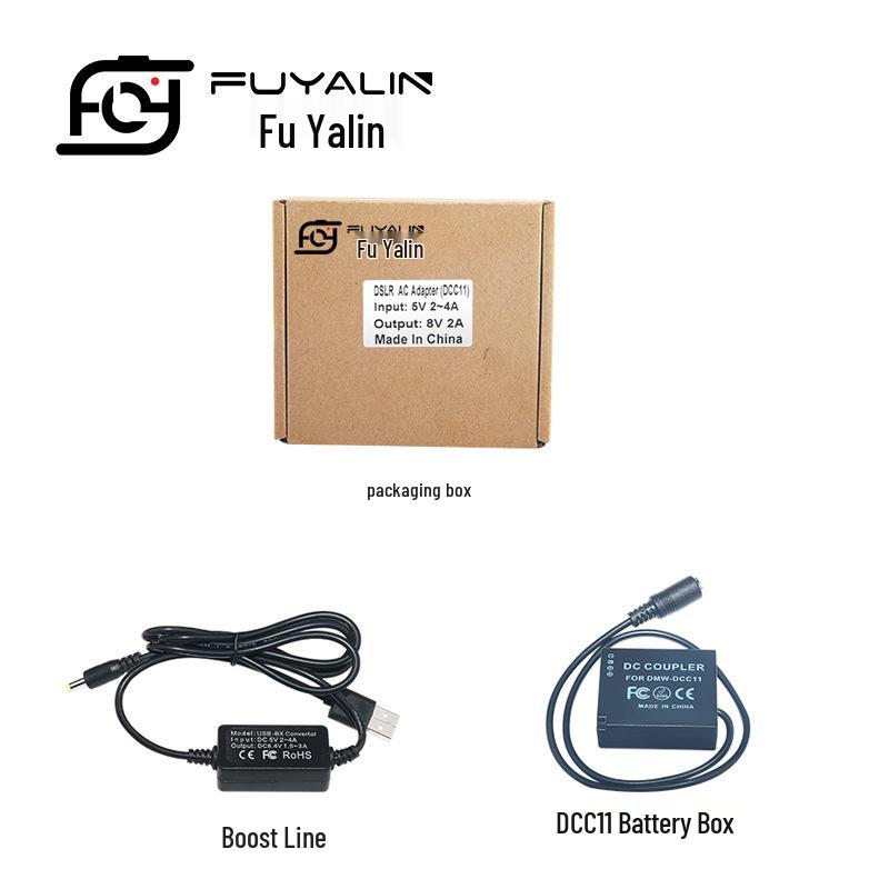 USB-адаптер DCC11 для батарей Panasonic DMC-LX100, GX7, ZS110, BLE9, BLG10