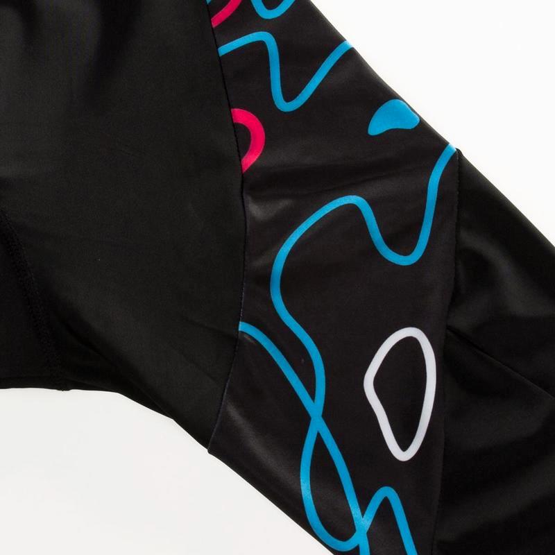 Трикотажные изделия для езды на велосипеде, комплект одежды для велоспорта, мужской/женский черный нагрудник с длинными рукавами, брюки, костюм для велосипедной одежды