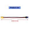 EC5 to XT90 Cable XT90 Male to EC5 Female Connectors Power Cable for Efficient Battery Charging in FPV Models 35cm