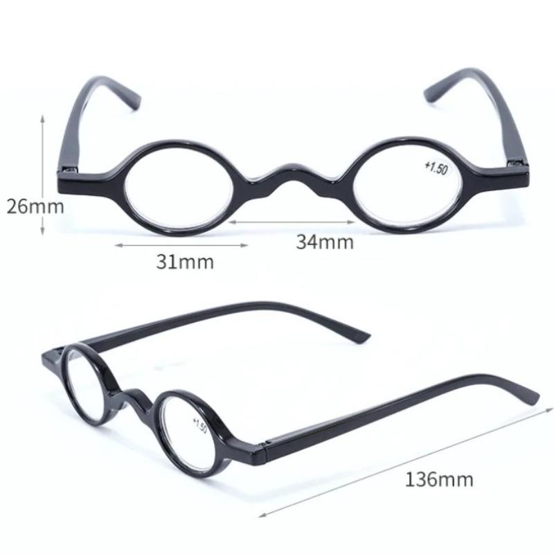 Small Round Reading Glasses Men Retro Anti Blue Light Goggles Vintage Hyperopia Eyewear Presbyopia Eyeglasses +1 +1.5 +2.5 +3.0