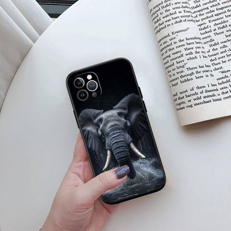 MH8 Animal Elephant Phone Shell for Samsung S20 S21 S22 S23 S24 FE Ultra Plus Lite S21S A55 A07 A17 F06 F16 M06 M16 M56 A36 A37 A57