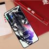 Волк искусство черный Чехол Для Oppo A60 A98 A58 A78 A18 A38 A80 A40 A77 A57 A17 A74 A54 A94 A96 A76 A16 A15 A5 Pro