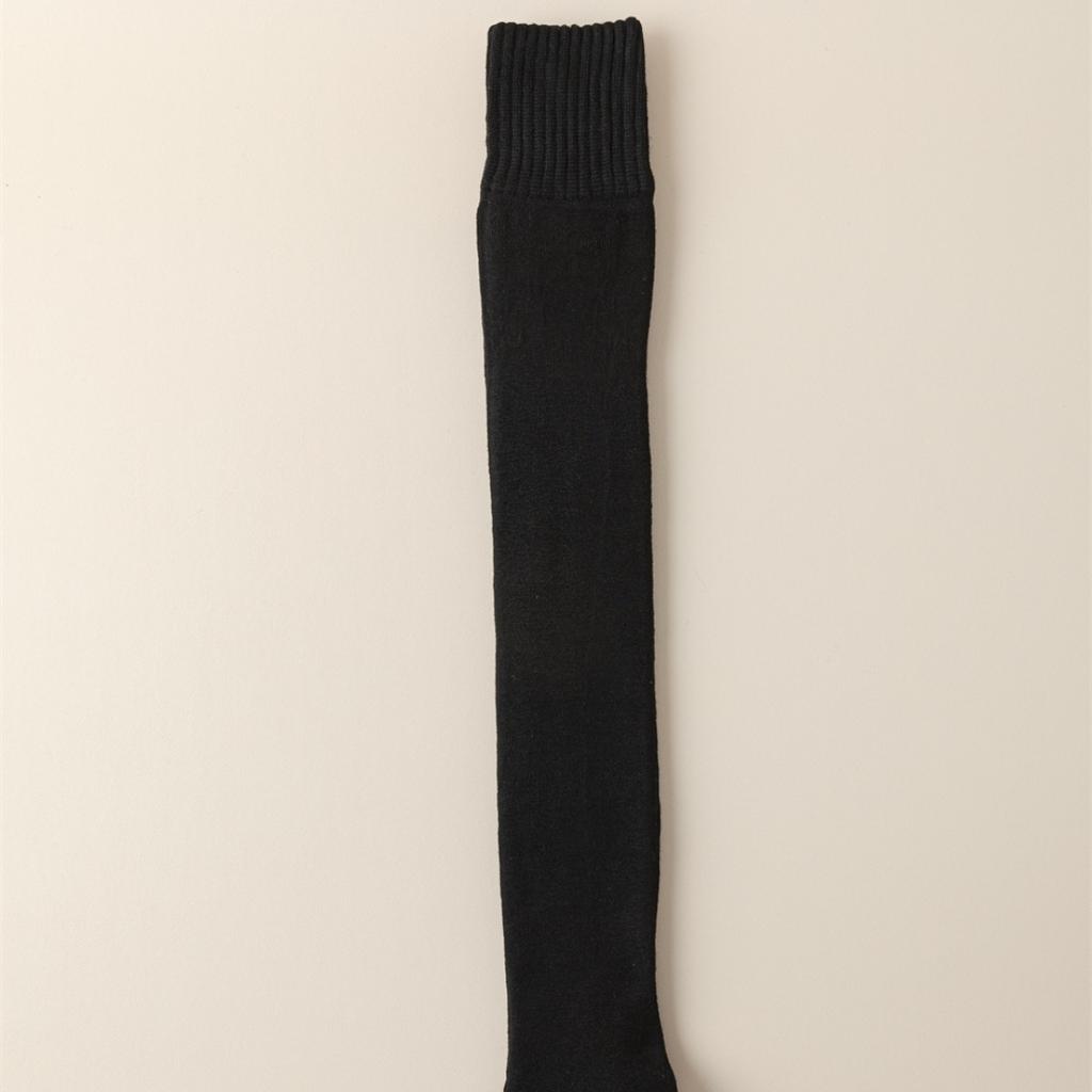 Утолщенные овечьи шерстяные удлиненные носки для детей, теплые флисовые женские носки до бедра с вощеной внутренней частью