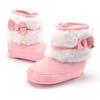 Autumn Winter Warm Newborn Boots 1 Year Baby Girls Boys Shoes Toddler Soft Sole Fur Snow Boots 0-18M
