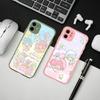L-Чехол для телефона Little Twin Stars для iPhone 13 12 X XS MAX Pro Max 16 15 11 14 Pro Max Ударопрочный Матовый Чехол
