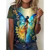 Женская футболка Fairy Princess с 3D-принтом, модная повседневная уличная одежда 2000 года, футболка с короткими рукавами, футболка с круглым вырезом, летний наряд