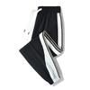 Thick Flannel Casual Pants for Men's Casual Sports Pants, Loose Ankle Cuffs, and Thick Flannel