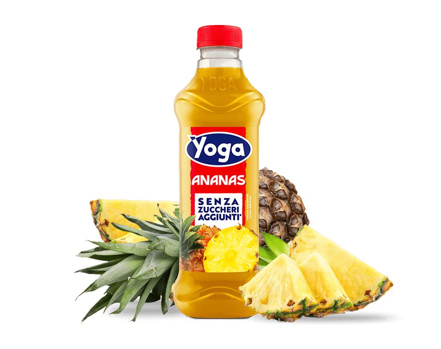 Nektar ananasowy bez cukru ananas senza zucchero 1l - yoga