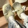 Милые хлопковые тапочки с героями мультфильмов, осенние и зимние домашние домашние тапочки для пар, теплые тапочки из искусственного меха, хлопковая обувь с сердечком для девочек, зимняя обувь