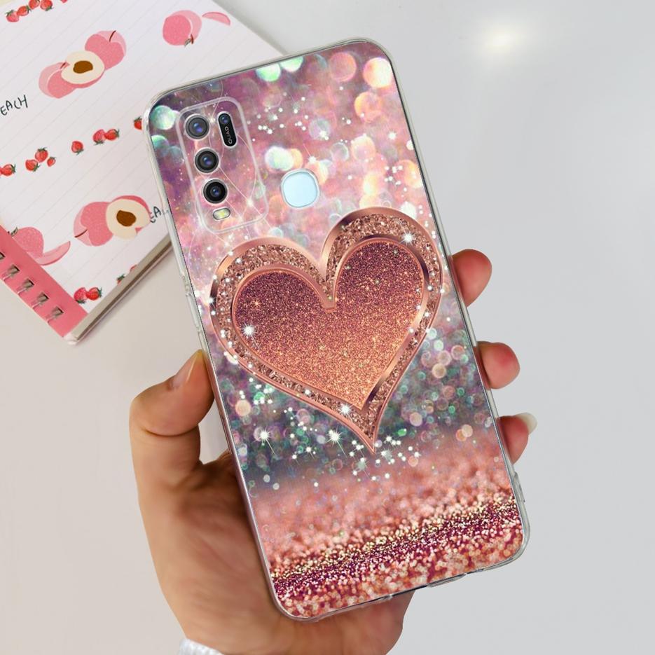 Чехол для Vivo Y30 Чехол для Vivo Y50 1935 1938 Новый Модный Расписной Чехол Прозрачный Силиконовый Мягкий ТПУ Чехол для Телефона Для Vivo Y50 Y 30 VivoY50 Сумки