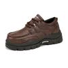Men Outdoor Thick Sole Dress Shoes Smart Casual Shoes Smart Casual Walking Office Commuting and Travel Daily Footwear Sizes 39-44