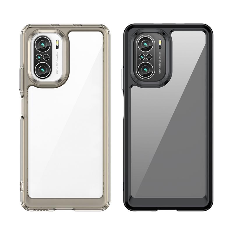 Для чехла Xiaomi Poco F3 чехол Poco F3 Capas новый жесткий противоударный бампер прозрачный многоцветный для Fundas Poco F4 F3 чехол