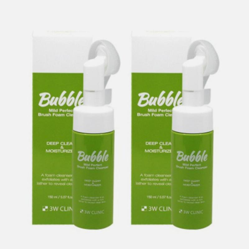 3w Clinic Очищающая пенка Mild Perfect Brush Bubble, 150 мл (3 варианта)