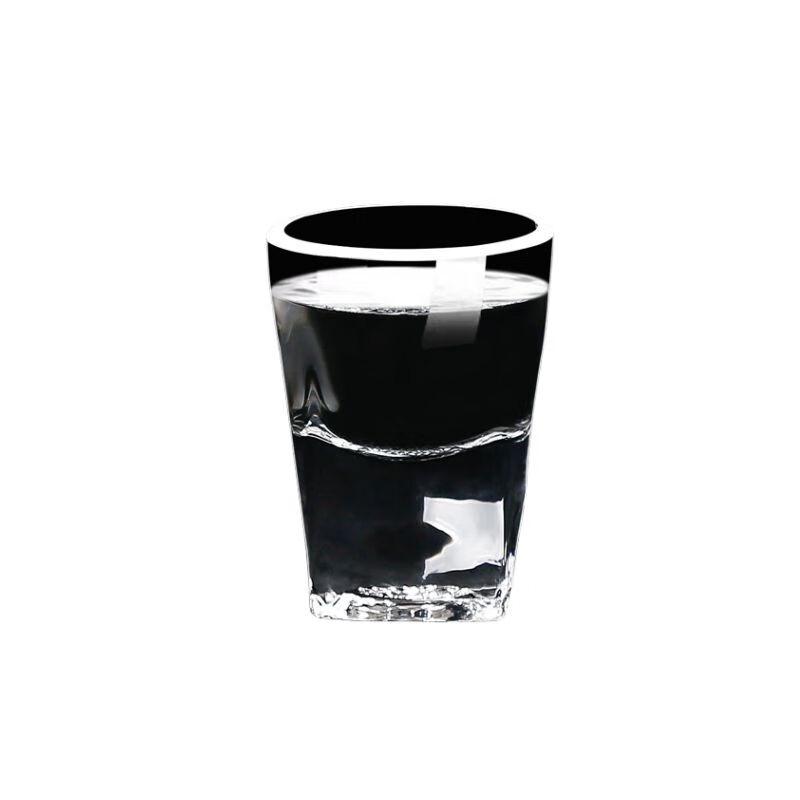 Rhombus Transparent Glass Liquor Shot Glasses