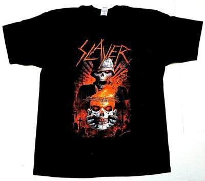 Футболка SLAYER Thrash Heavy Metal Мужская 100% Хлопок Новая Унисекс Футболка