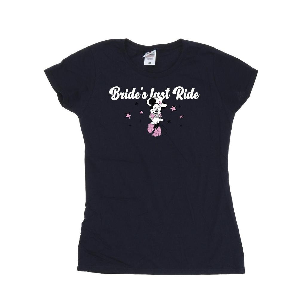 Disney Womens/Ladies Bride´s Last Ride Minnie Mouse Cotton T-Shirt