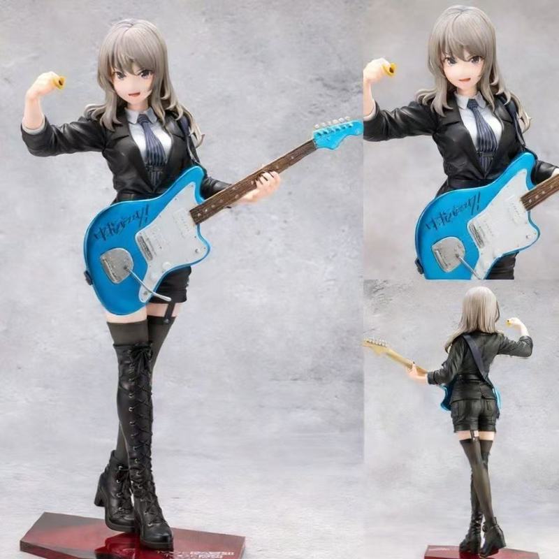 Gw Factory Kawanoki Momo Фигурка Аниме Девушки Девушки Группа Гитаристка Модель Настольный ПК Корпус Украшение Для Аниме Фанатов Коллекционеров Фигурок