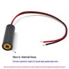 High-Power Red Laser Module with 10X30mm Glass Lens, 650nm, 100mW, Ultra-Small Spot, for Marking Machines