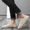 FashionMen Shoes Genuine Leather Loafers Men Breathable Hollow Out Flats Man Casual Slip On Driving Shoes Men Moccasins Summer Big Size