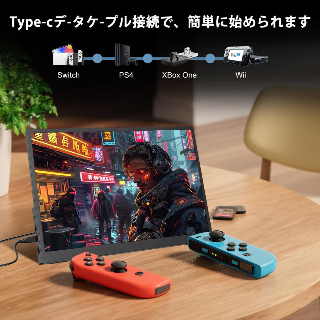 Мобильный монитор дюйм 4K Тонкий и легкий Мобильный дисплей Соотношение сторон 60 Гц VESA-совместимый Широкий цветовой охват 500 нит Высокая яркость Совместимый с