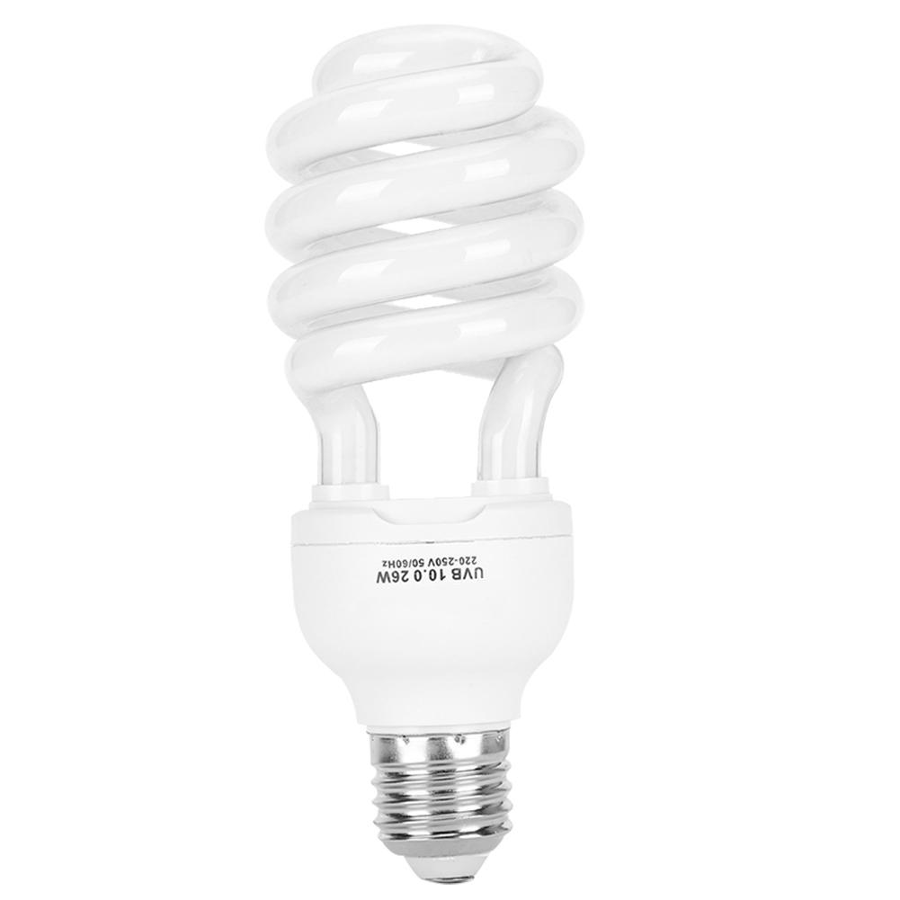 26W Energy Saving Light Reptile UVb Lizard Succulent Plants Ultraviolet Sunlight Lamp10.0 (Suitable for Deserts Type)