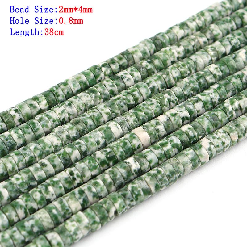 1strand 4/6/8/10mm Natural Stone Flat Beads Druzy Quartz Crystal Loose Spacer DIY Bracelet Necklace Fashion Jewelry