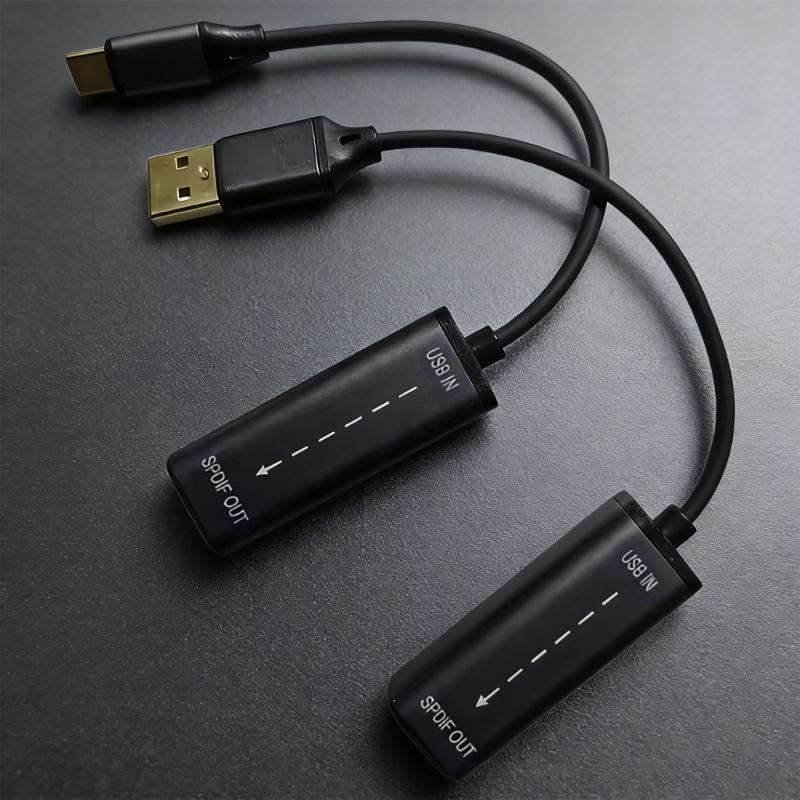 20 см USB или Type C Штекер на Оптический Гнездо SPDIF Конвертер Кабель Разъем Линия Для Цифрового Чистого Звука