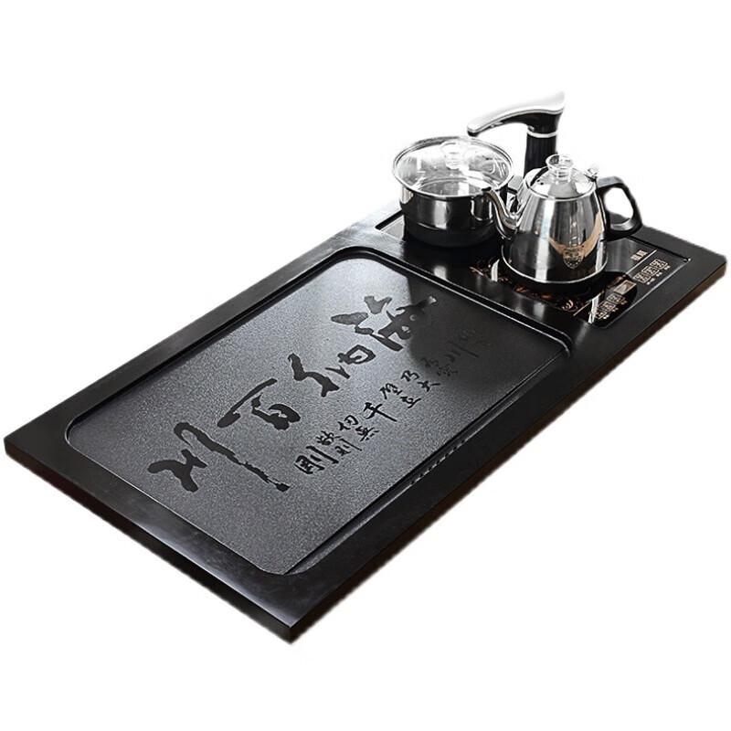 Tian Dao Chou Qin Automatic Black Gold Stone Tea Set