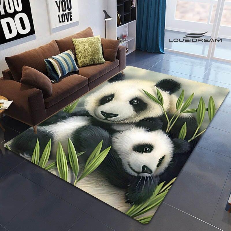 Китайское национальное сокровище ковер с принтом панды и модный реквизит для украшения дома для пикника, реквизит для фотосъемки, подарок на день рождения